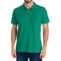 Camisa polo masculina verde